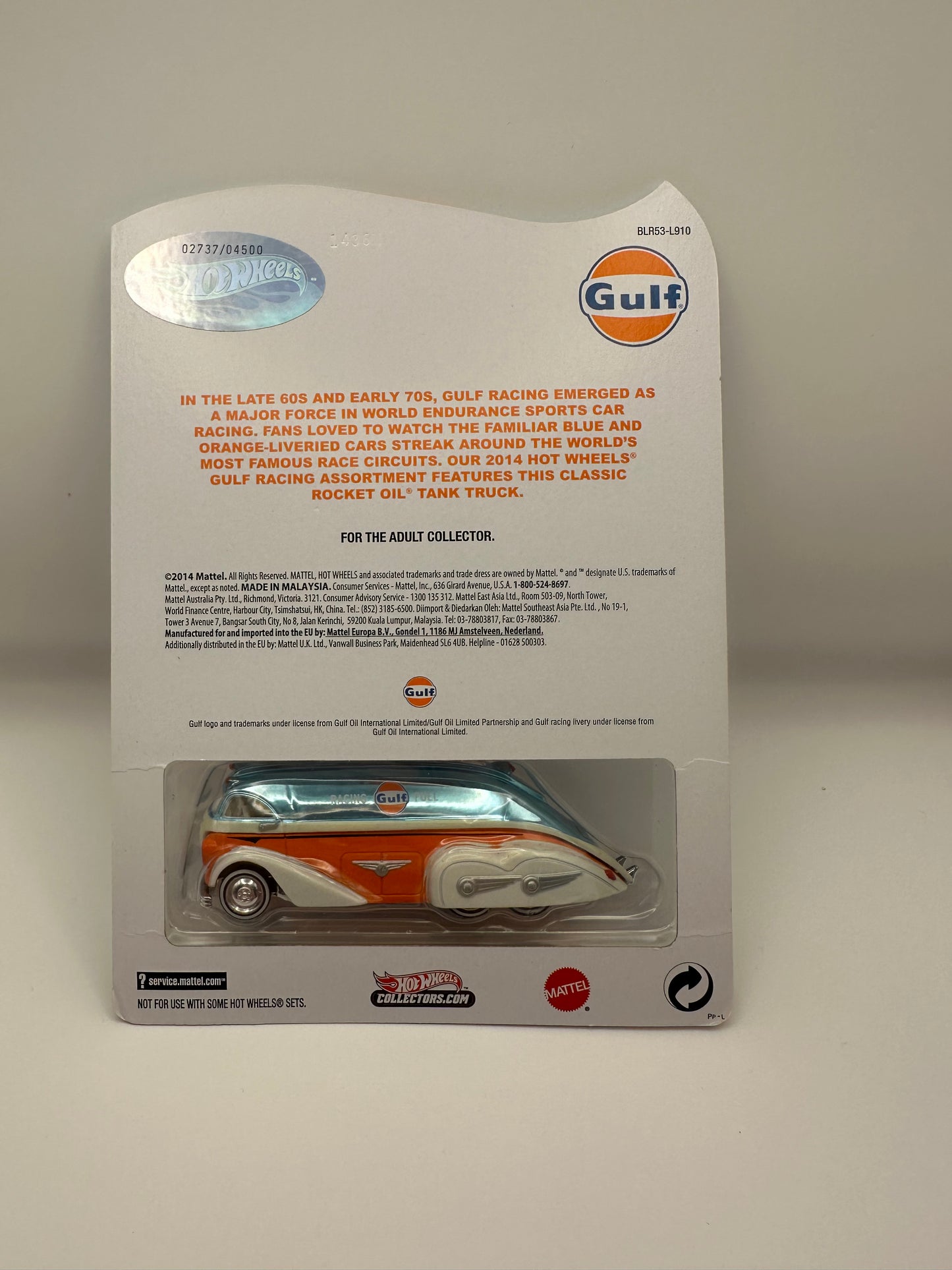 Hot Wheels RLC Rocket Oil - Gulf