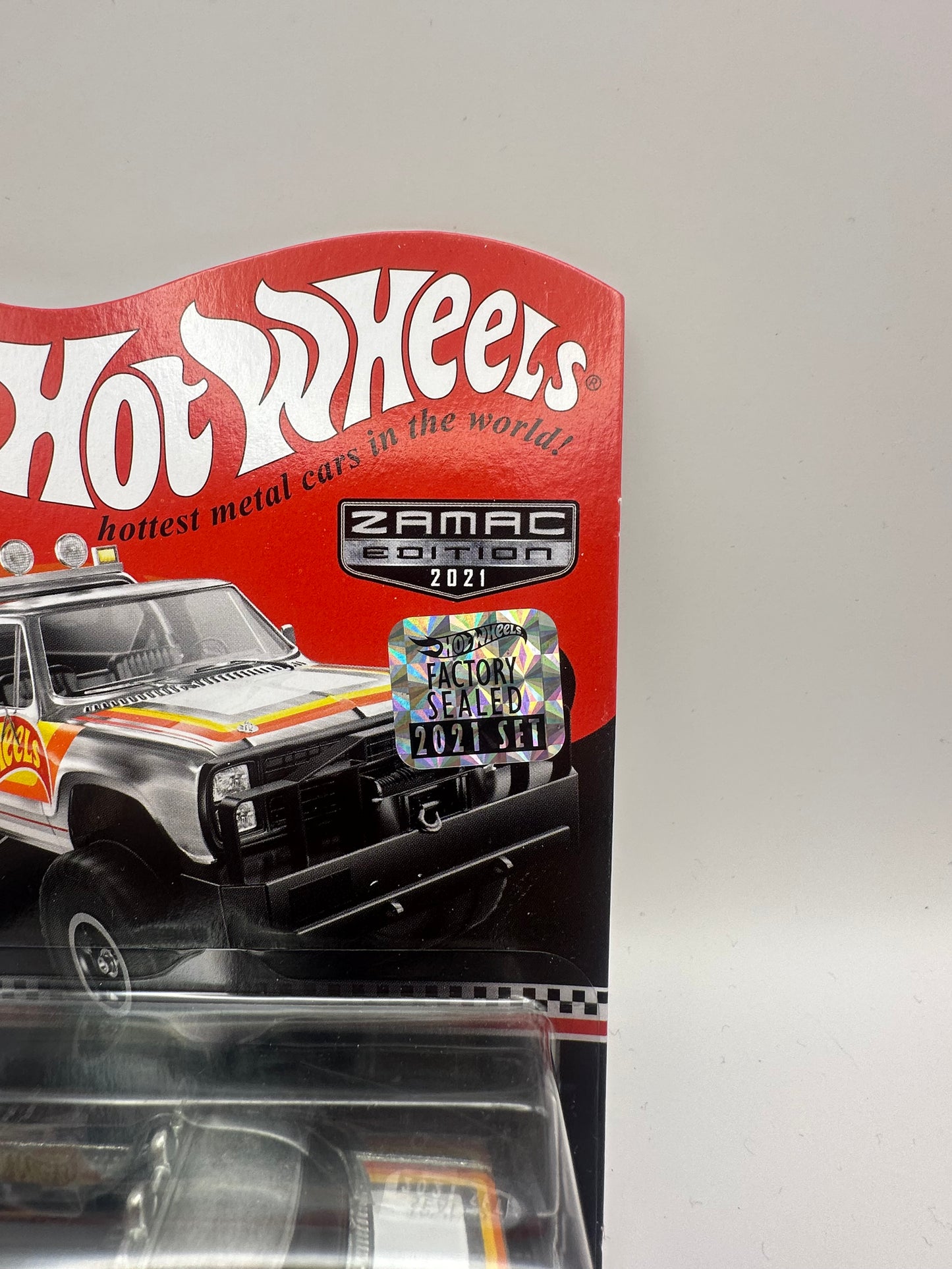 Hot Wheels 2021 Mail-in ZAMAC 1980 Dodge Macho Power Wagon Factory Sealed