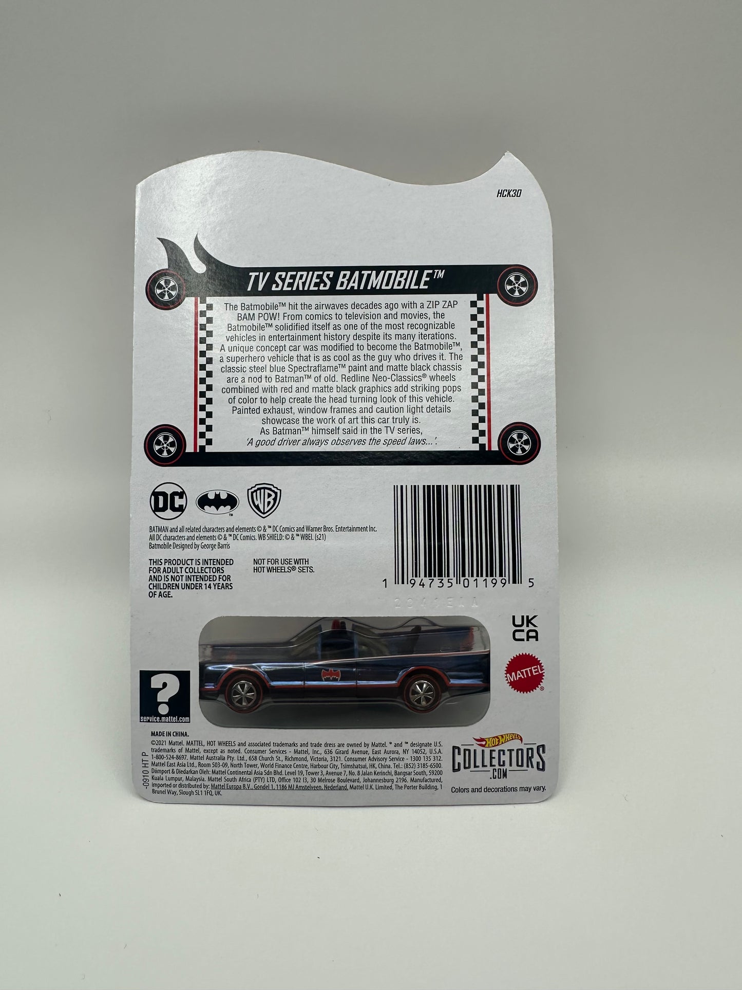 Hot Wheels RLC TV Series Batmobile