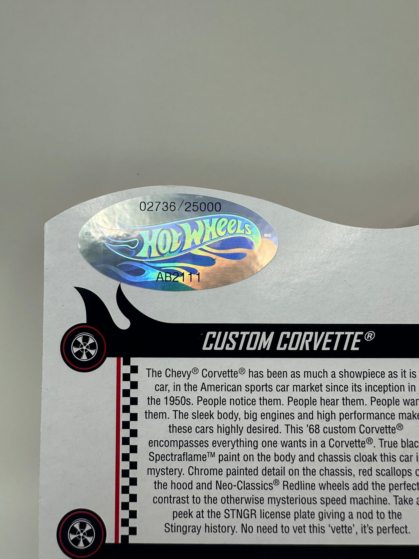 Hot Wheels RLC Custom Corvette