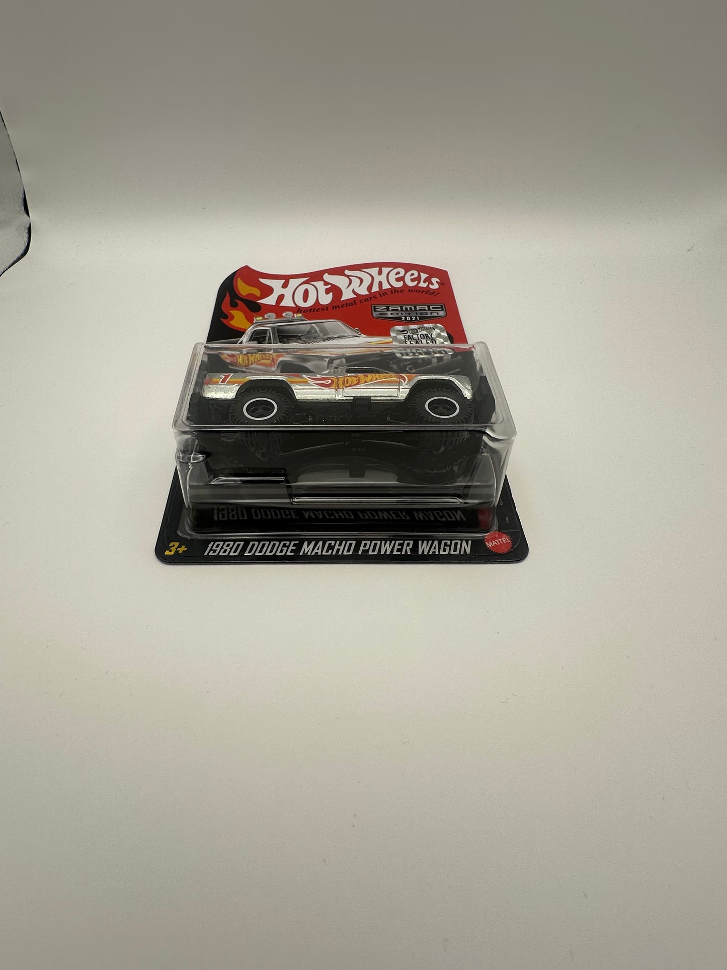 Hot Wheels 2021 Mail-in ZAMAC 1980 Dodge Macho Power Wagon Factory Sealed